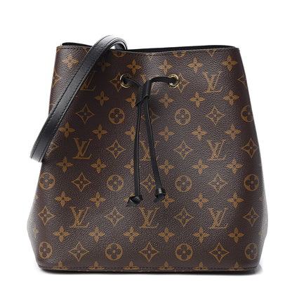 Louis Vuitton Monogram Neonoe MM Black 1 of 9