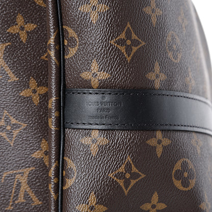 Louis Vuitton Monogram Macassar Keepall Bandouliere 55 5 of 8