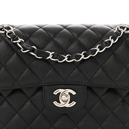 Chanel Caviar Quilted Small Double Flap Black 8 of 12