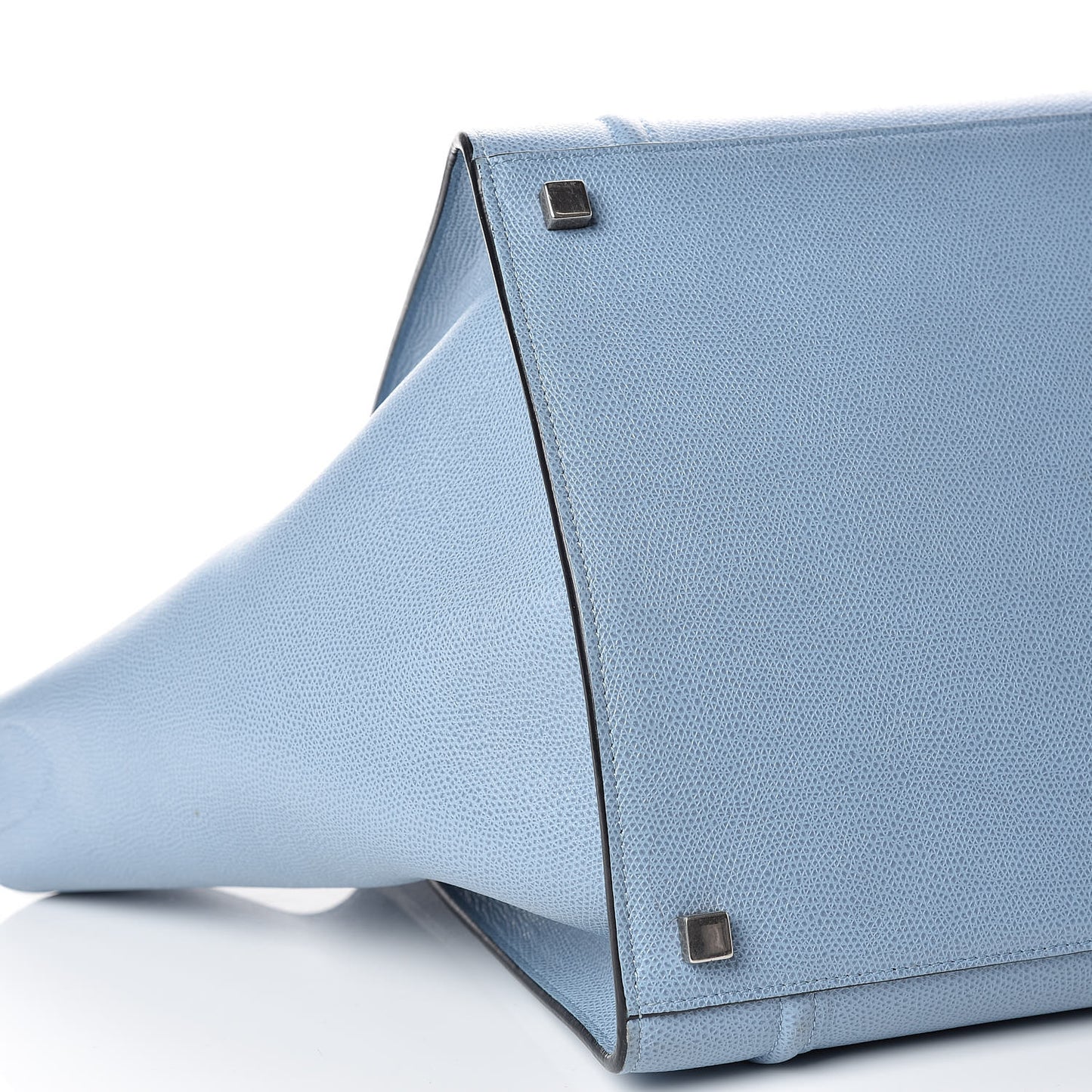 Grained Calfskin Medium Phantom Luggage Sky Blue