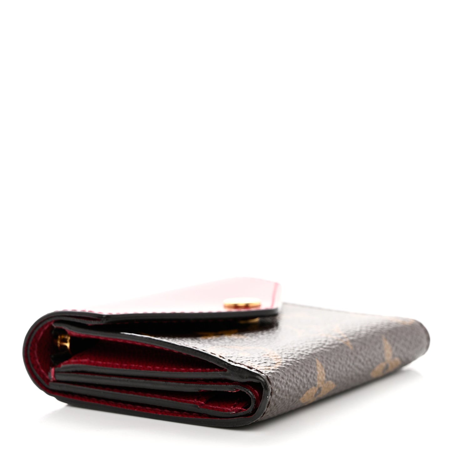 Monogram Zoe Wallet Fuchsia