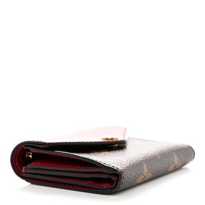 Louis Vuitton Monogram Zoe Wallet Fuchsia 4 of 6