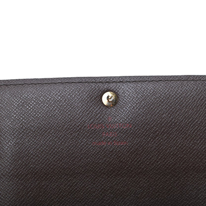 Louis Vuitton Damier Ebene Sarah Wallet 6 of 6