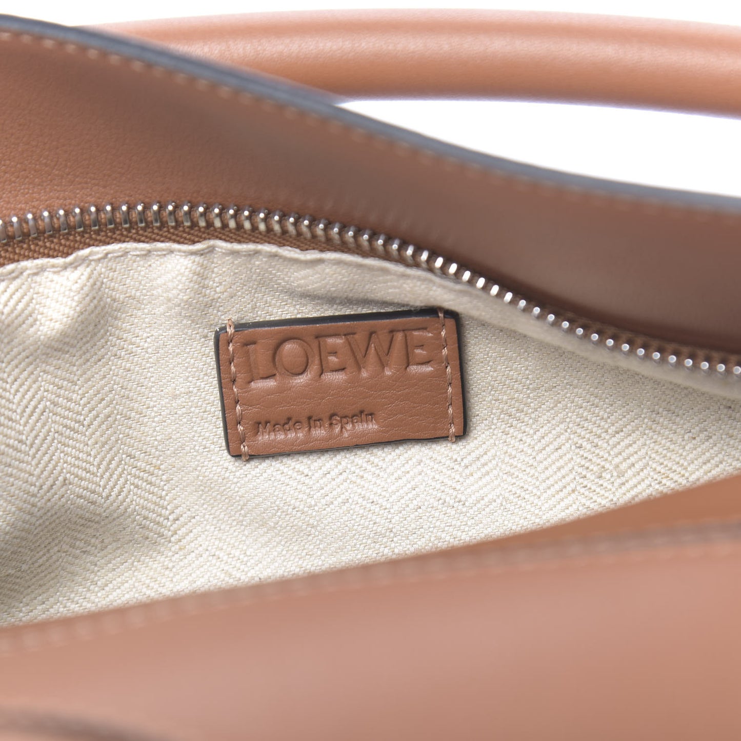 Calfskin Small Puzzle Bag Tan