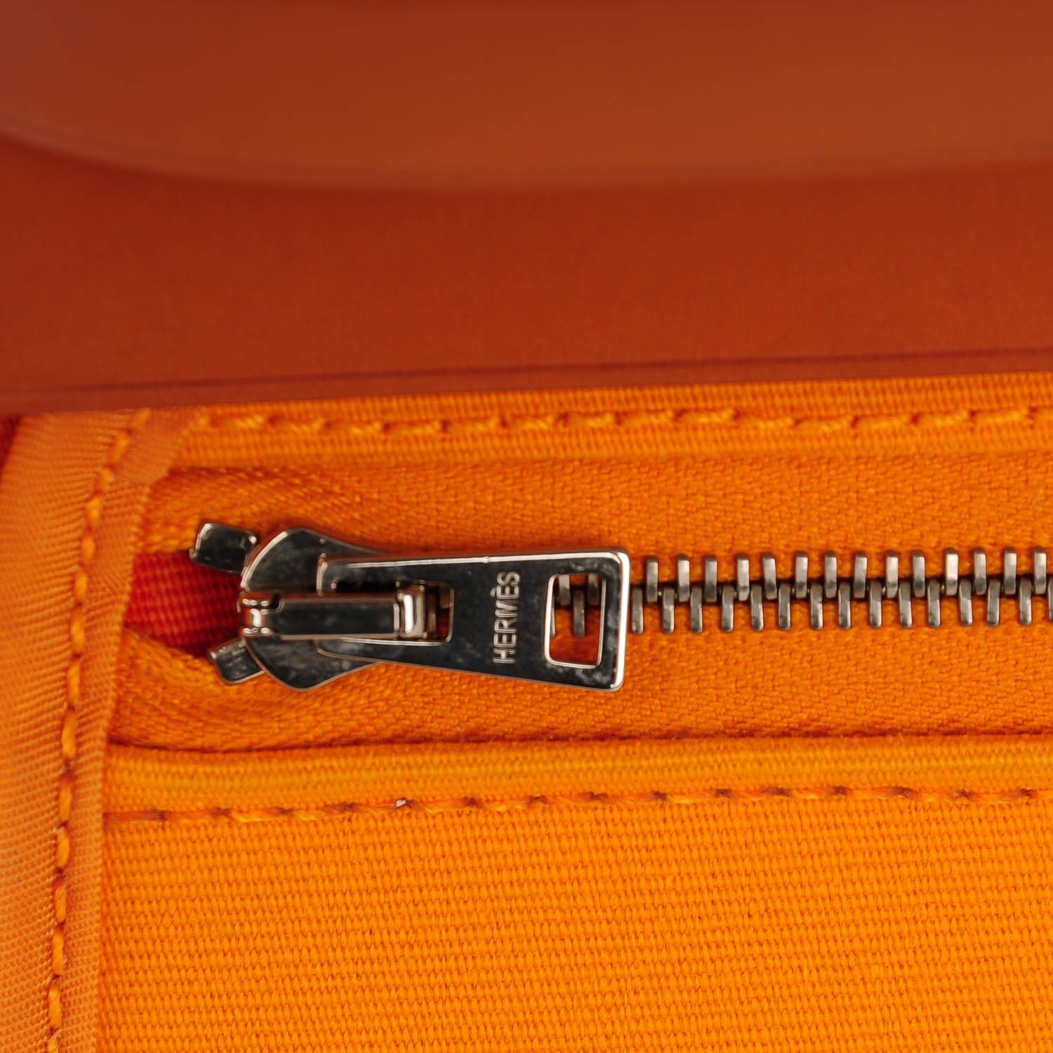 Hermes Toile Vache Hunter Herbag Zip 31 PM Jaune d'Or 8 of 9