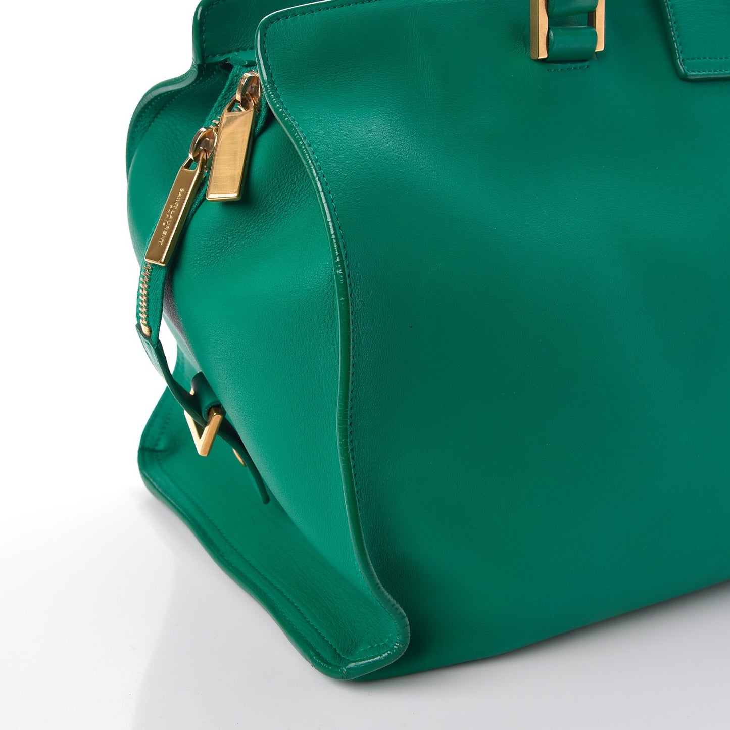 Calfskin Medium Classic Y Cabas Green