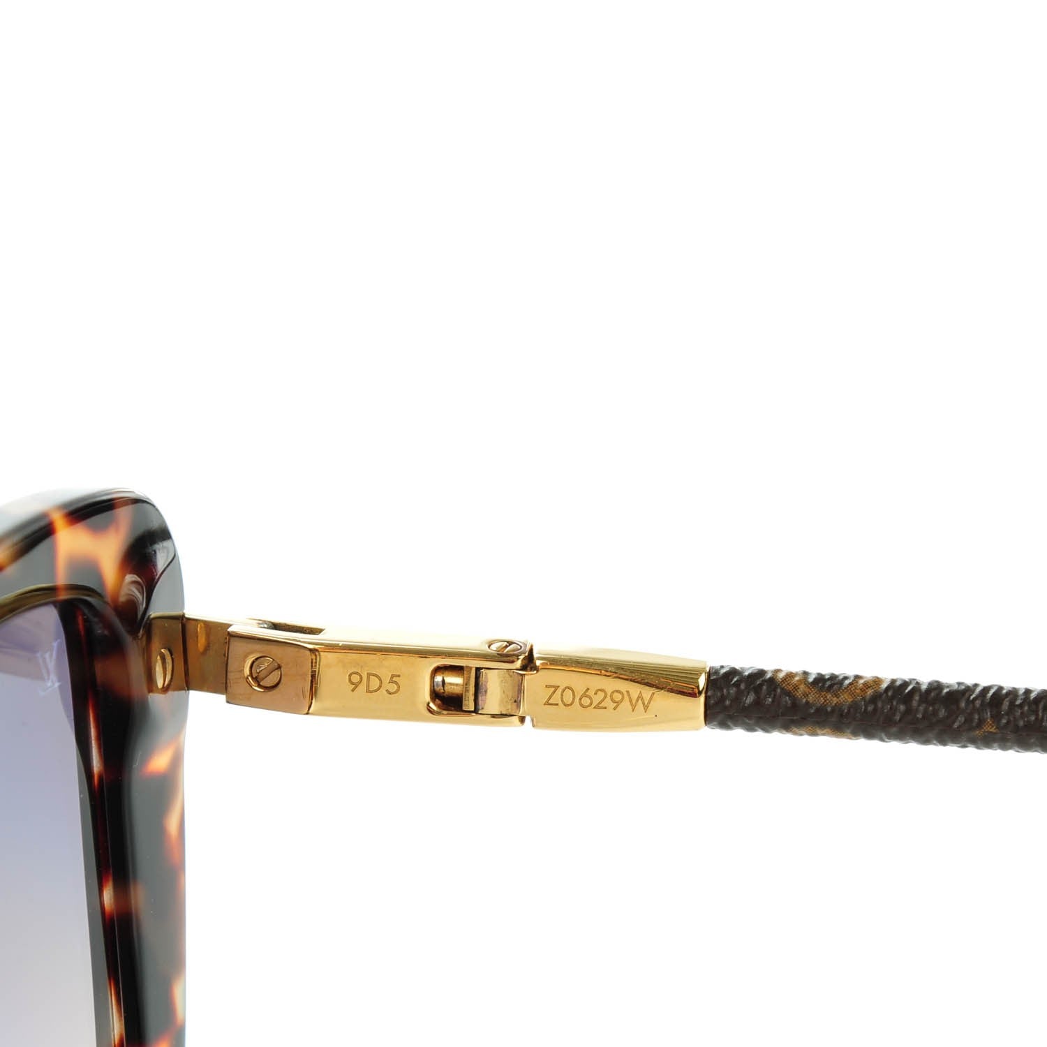 Louis Vuitton Monogram Charlotte Z0629W Sunglasses Dark Tortoise 4 of 5