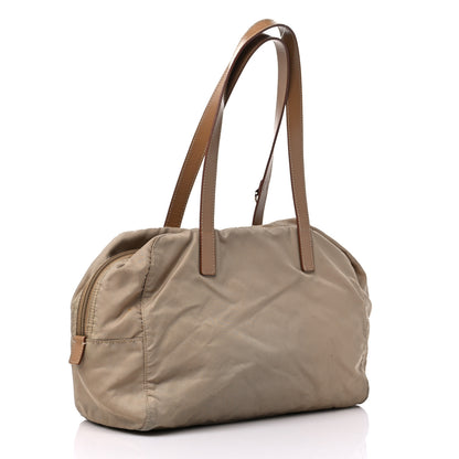 Prada Nylon Vela Shopping Tote Sesamo 3 of 17