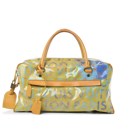 Louis Vuitton Monogram Pulp Defile Weekender PM Yellow 1 of 16