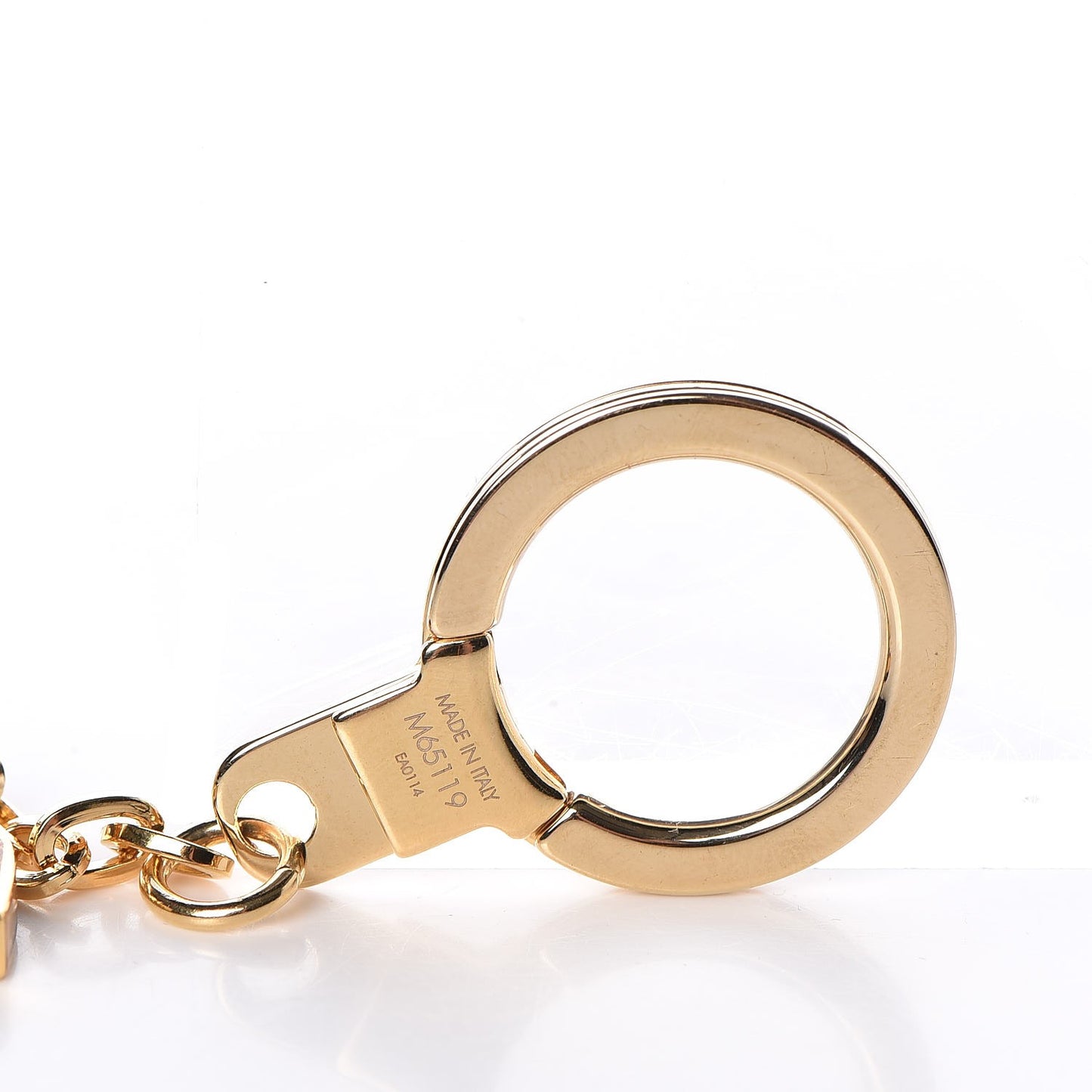 Monogram Iconic Speedy Bag Charm Chain Gold