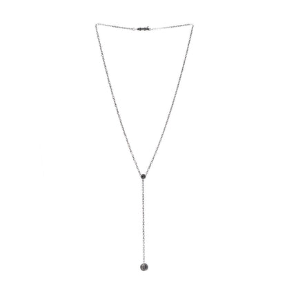 Cartier 18K White Gold LOVE Drop Necklace 3 of 7