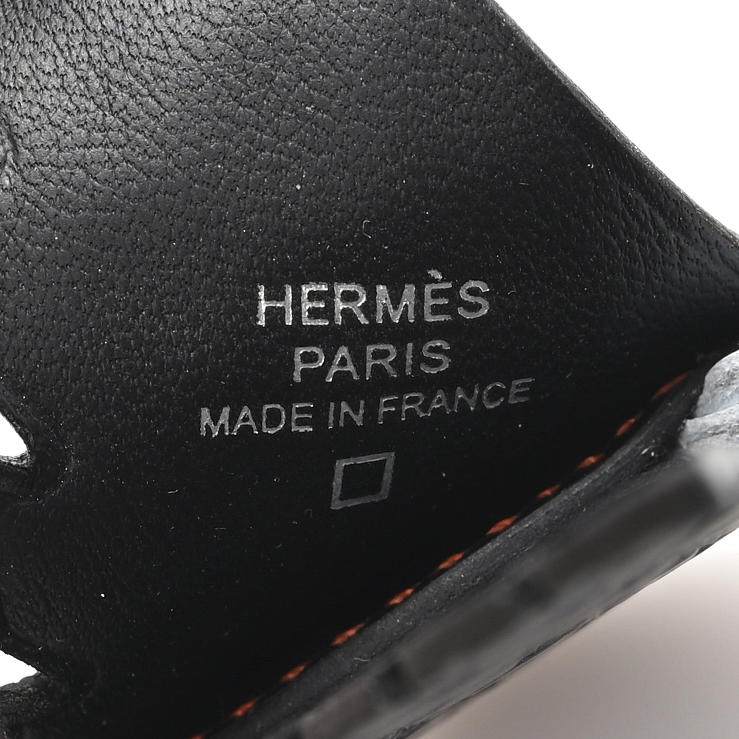 Hermes Epsom Swift Barenia Alligator Birdy Bag Charm Fauve Craie Bleu Brume Black 3 of 5