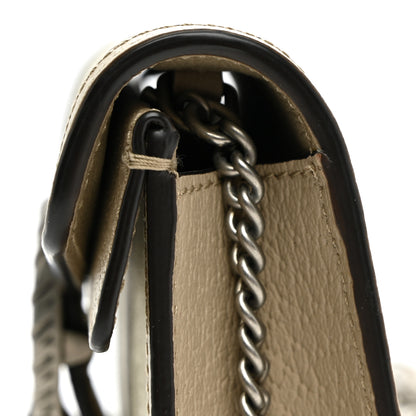 Gucci GG Supreme Monogram Textured Dollar Calfskin Super Mini Dionysus Shoulder Bag Beige Mystic White Oatmeal 11 of 11