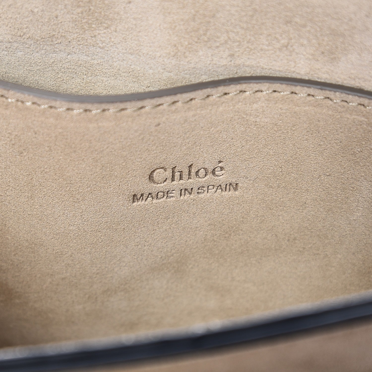 Chloe Suede Calfskin Small Faye Shoulder Bag Black 7 of 10