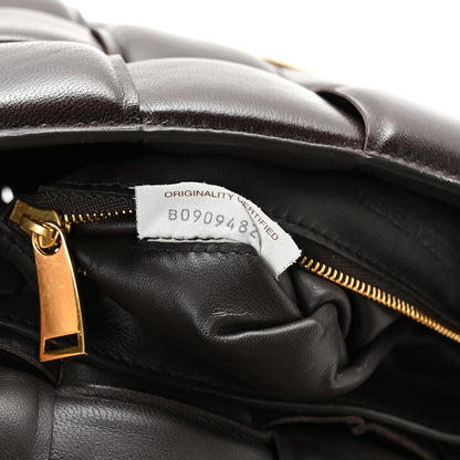 Bottega Veneta Lambskin Maxi Intreccio Padded Chain Cassette Crossbody Bag Fondant 7 of 10