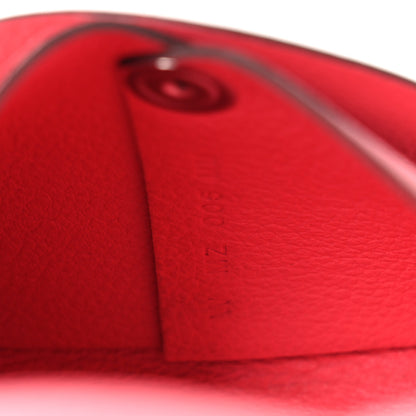 Hermes Evercolor Bastia Coin Purse Rose Azalee 7 of 7