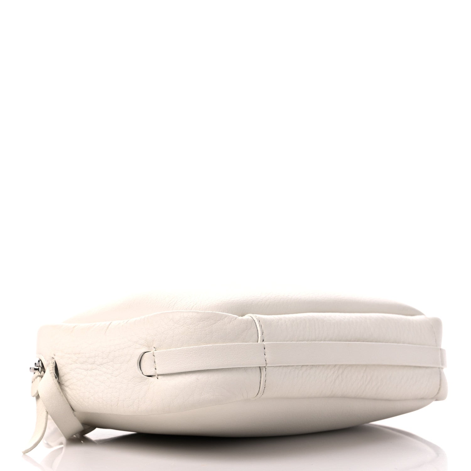 Balenciaga Calfskin Logo S Everyday Camera Bag White 4 of 14