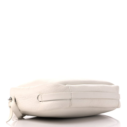 Balenciaga Calfskin Logo S Everyday Camera Bag White 4 of 14