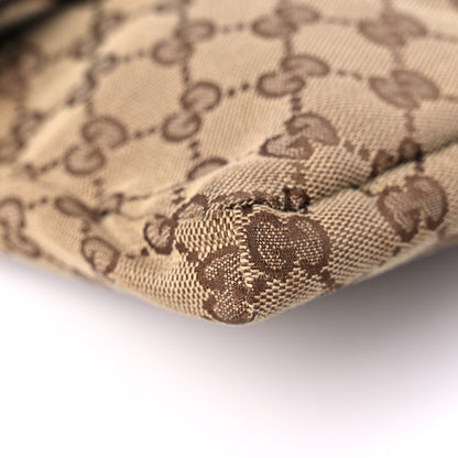 Gucci GG Monogram Double Pocket Belt Bag Dark Brown 13 of 19