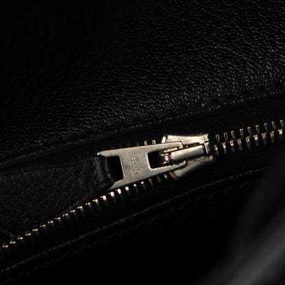 Hermes Taurillon Clemence Birkin 35 Black 22 of 24