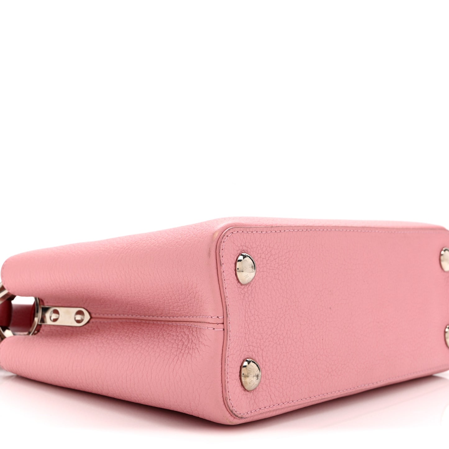Taurillon Capucines BB Pink Dark Red