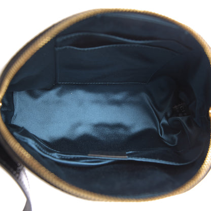 Gucci Suede Patent Web GG Small Ophidia Dome Shoulder Bag Black 5 of 10