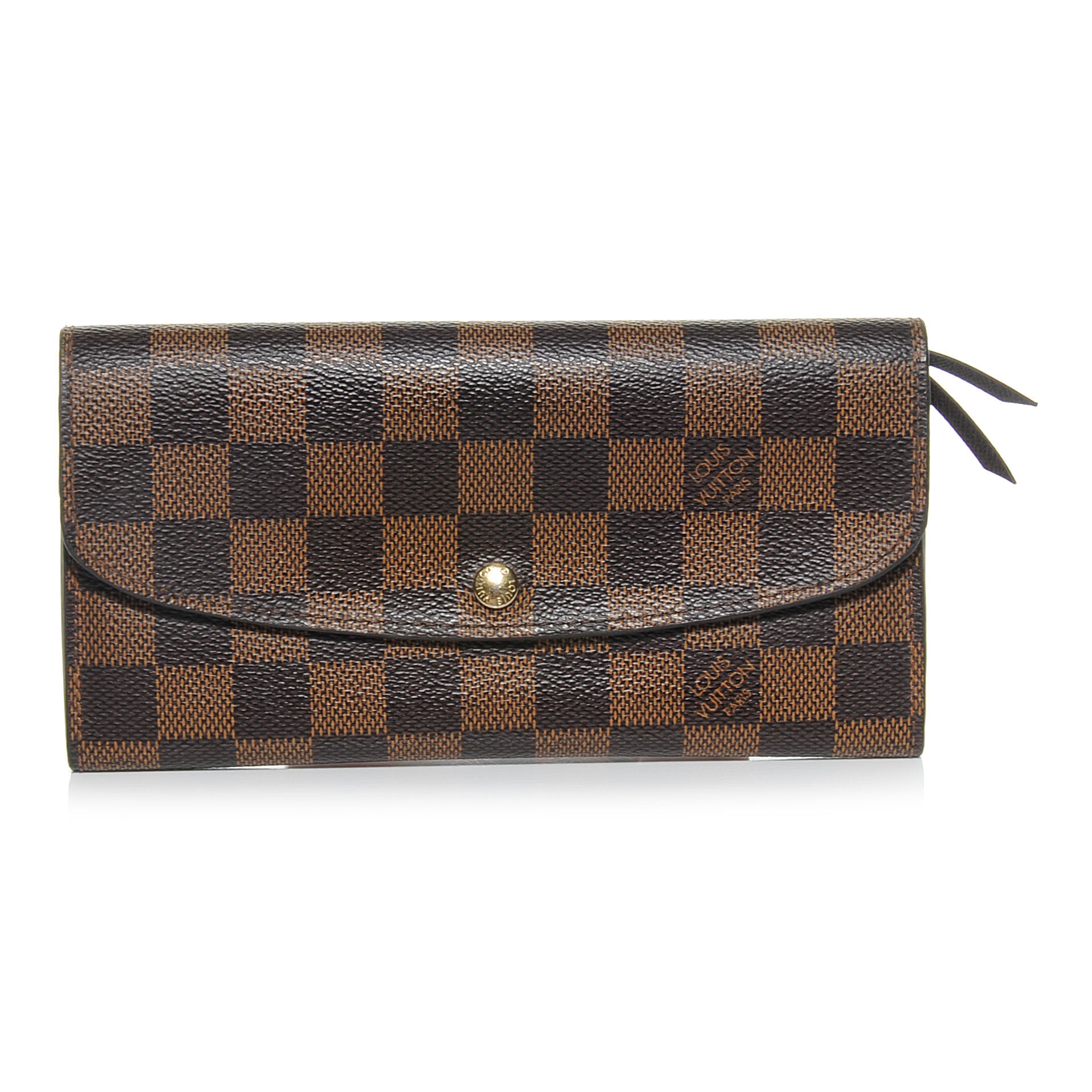 Louis Vuitton Damier Ebene Emilie Wallet 1 of 8