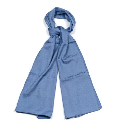 Hermes Cashmere Wool Silk Equip'H Scarf Seychelles 1 of 4