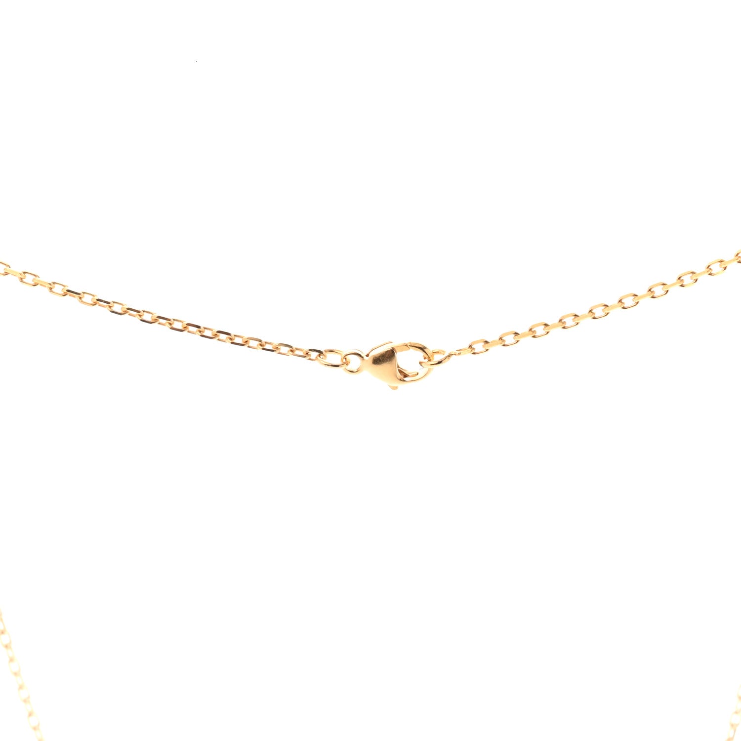Hermes Lacquered Gold Mini Pop H Pendant Necklace Marron Glace 4 of 6