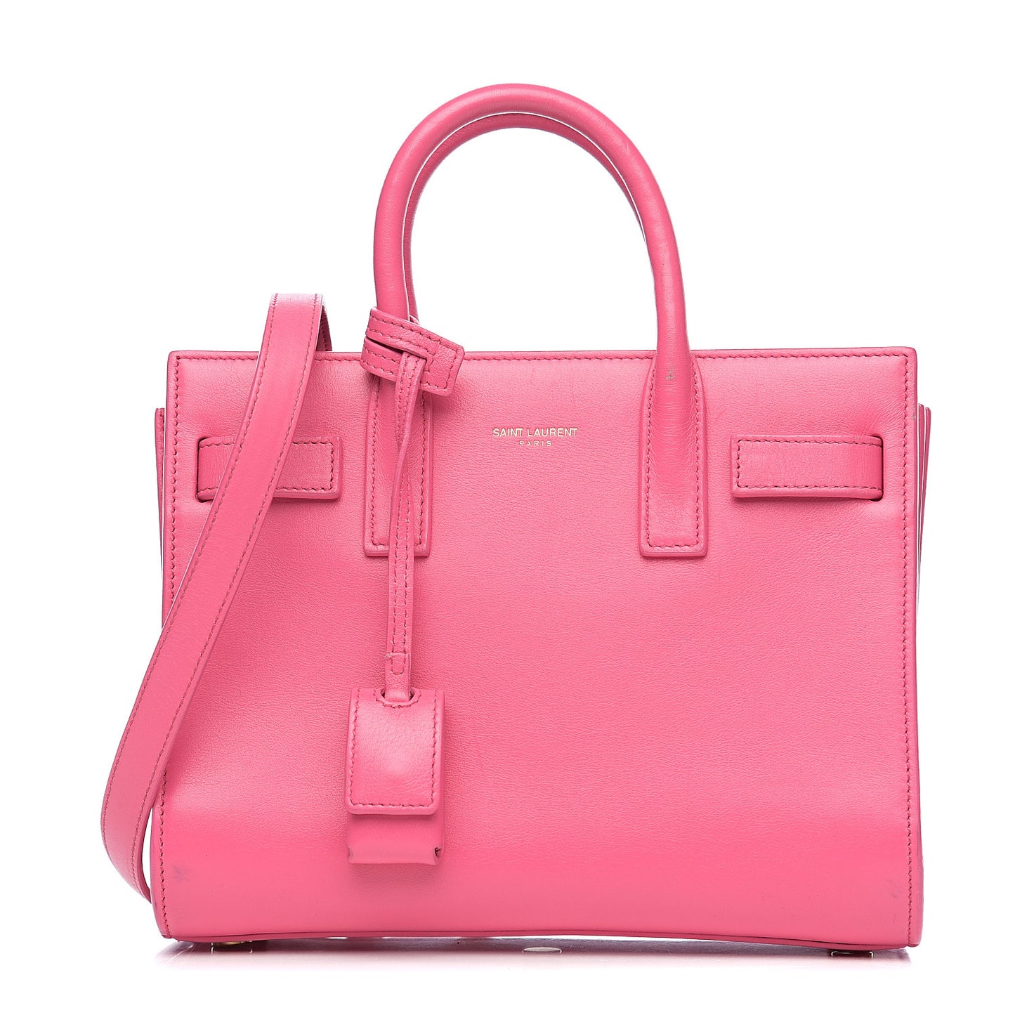 Calfskin Nano Sac De Jour Rose Clair