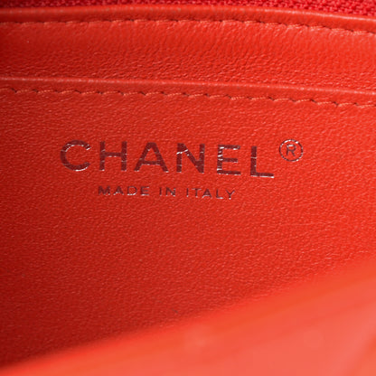 Chanel Patent Calfskin Quilted Mini Rectangular Flap Red 7 of 12
