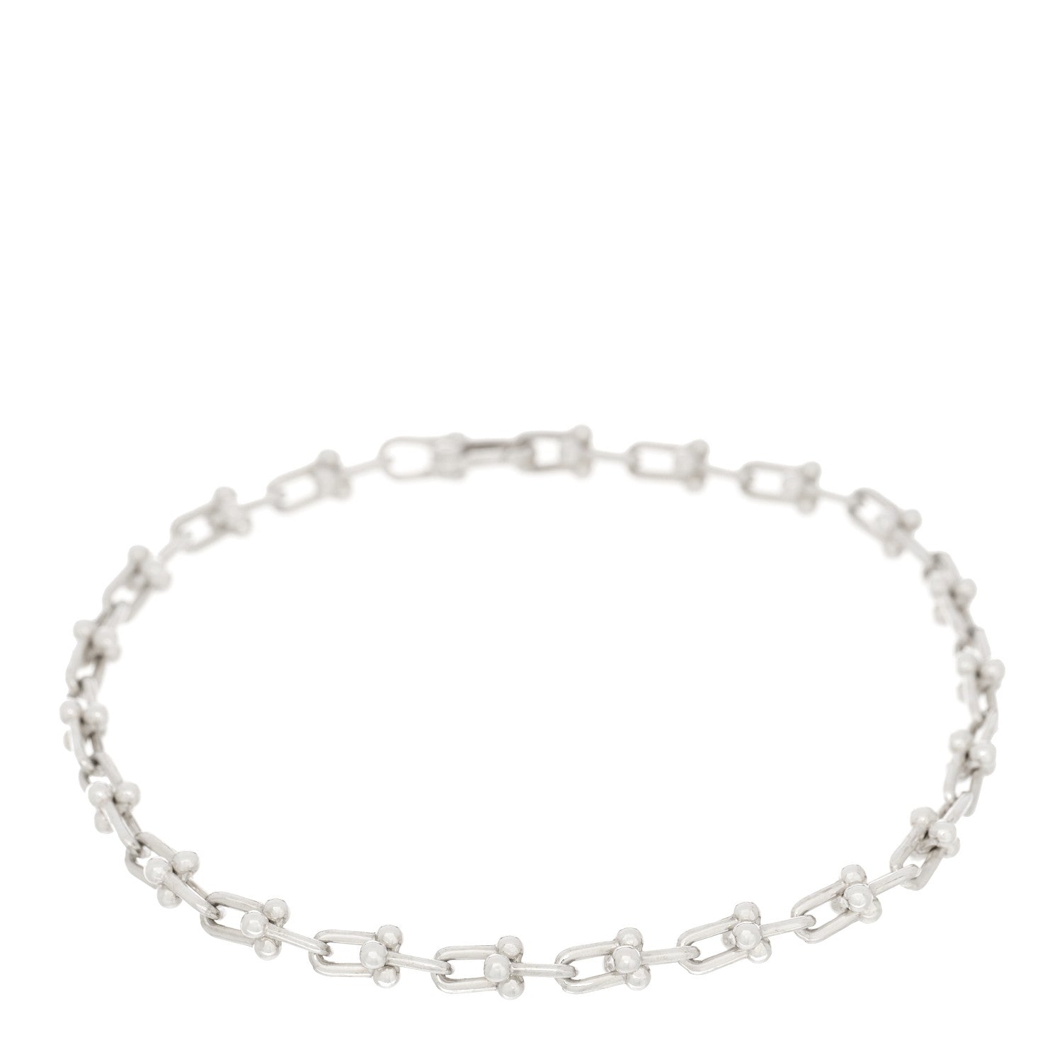 Tiffany Sterling Silver Micro HardWear Link Bracelet 1 of 5