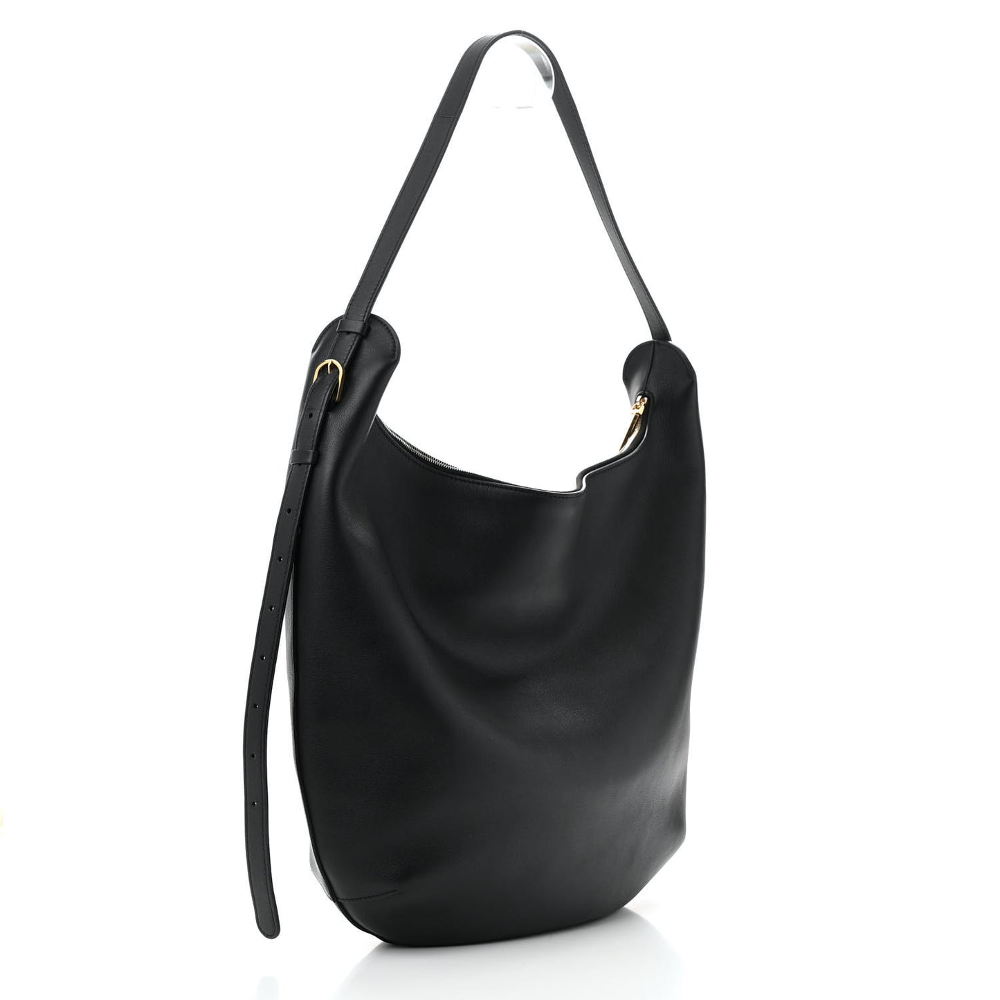 Calfskin N/S Allie Bag Black