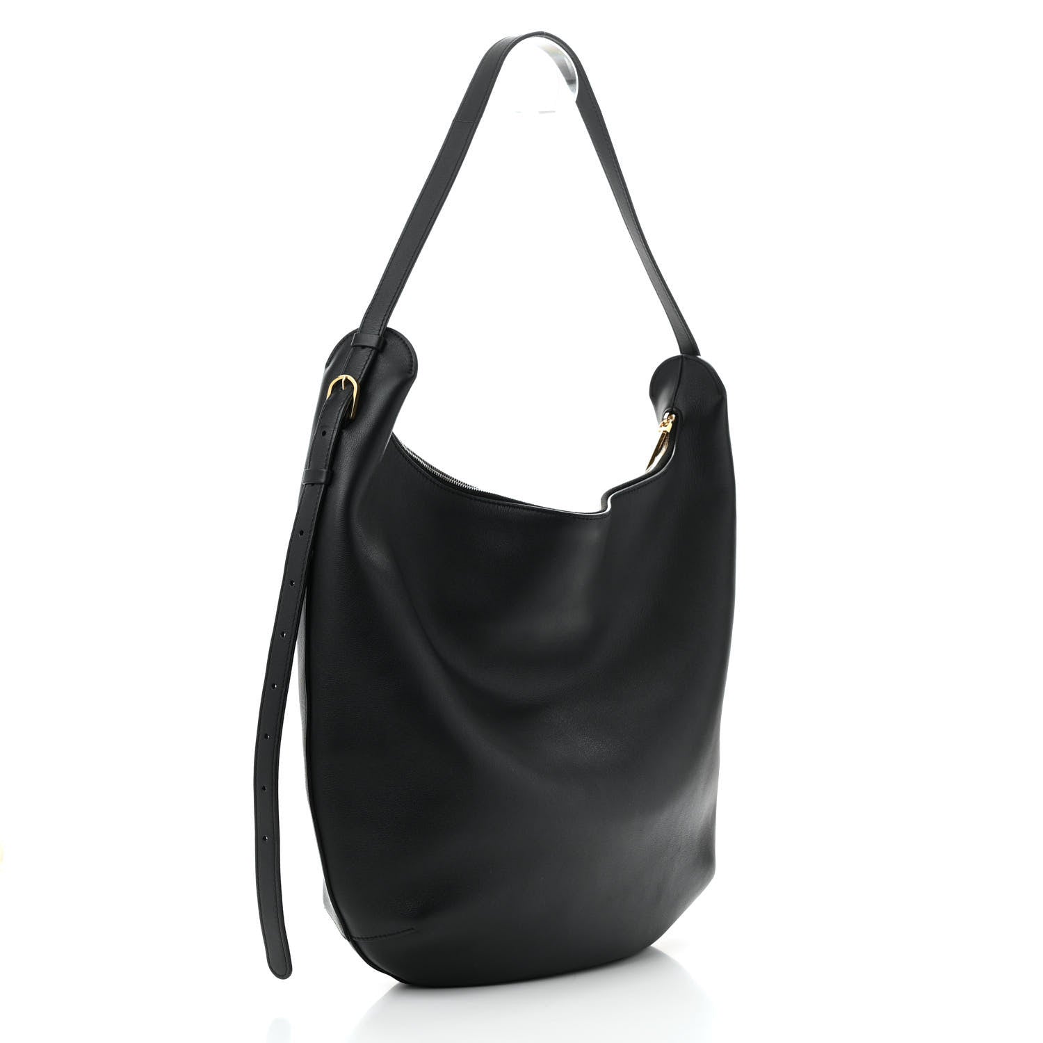 The Row Calfskin N/S Allie Bag Black 3 of 12