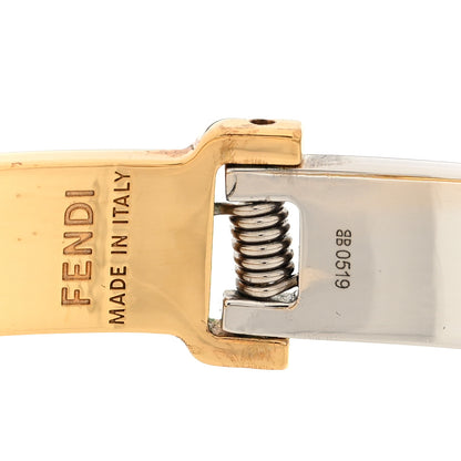 Fendi Metal F Is Fendi Bracelet M Gold Silver 4 of 4