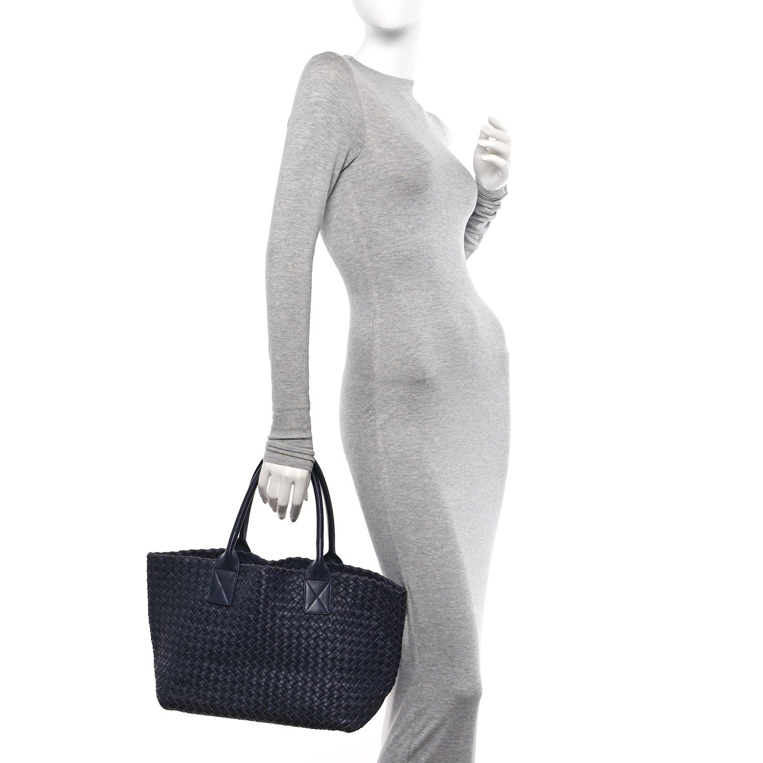 Bottega Veneta Nappa Intrecciato Small Cabat Dark Purple 2 of 10