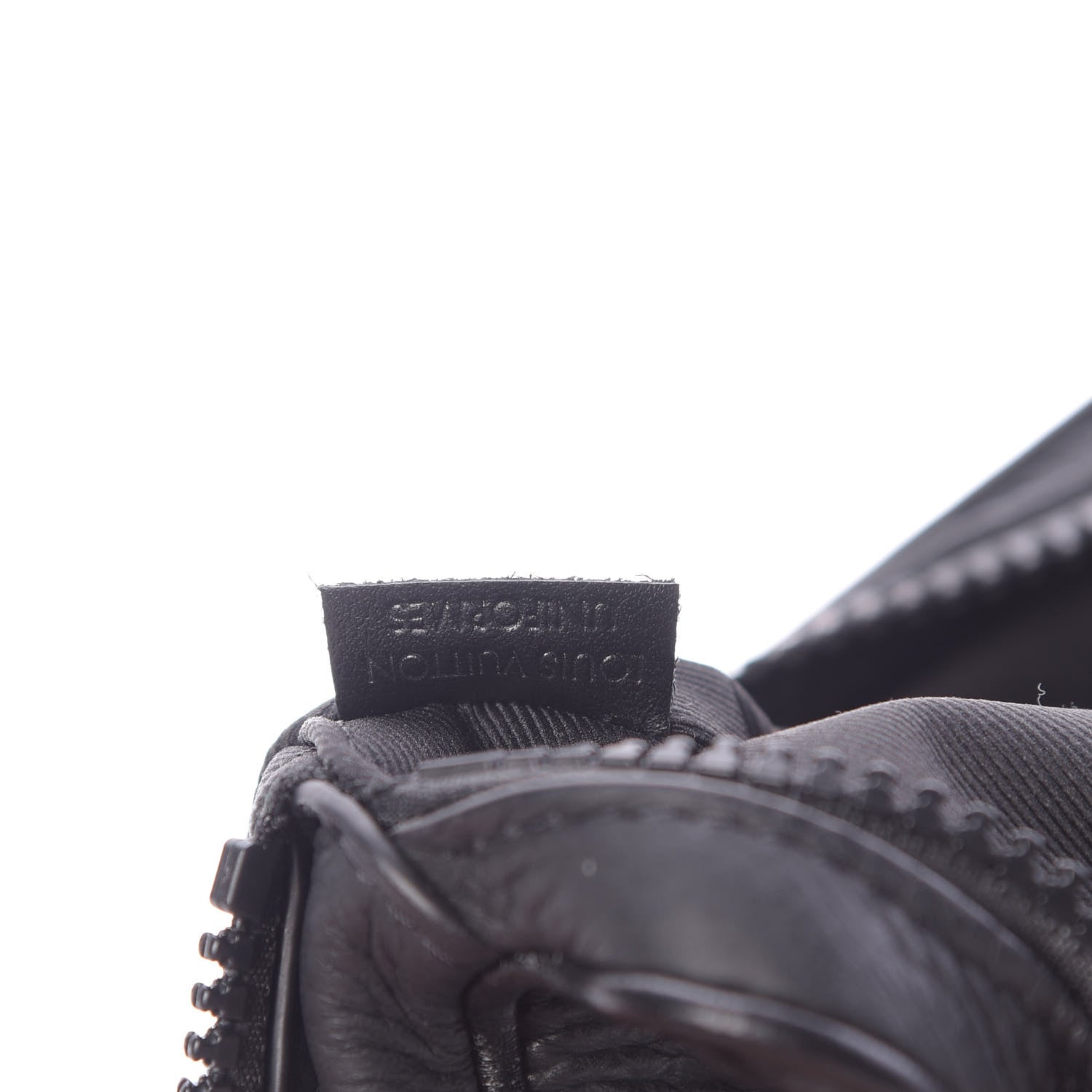 Louis Vuitton Taurillon Monogram Uniformes Solar Ray Soft Pochette Volga Belt Bag Black 6 of 12