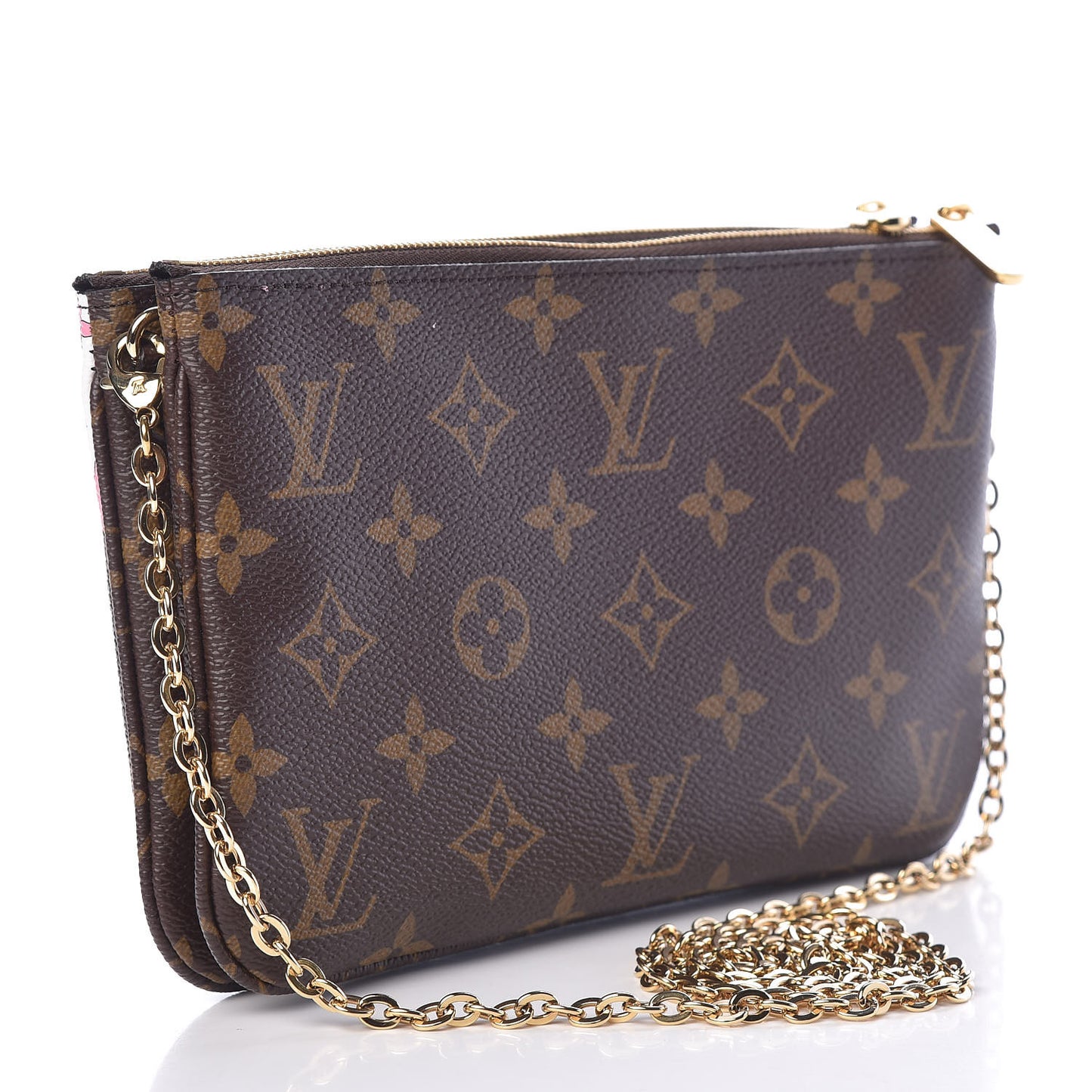 Monogram 2019 Christmas Animation Double Zip Pochette