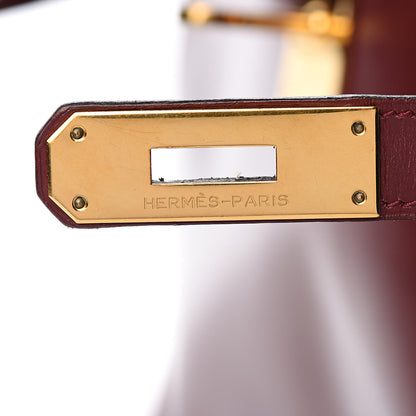 Hermes Box Kelly Retourne 32 Rouge H 18 of 40