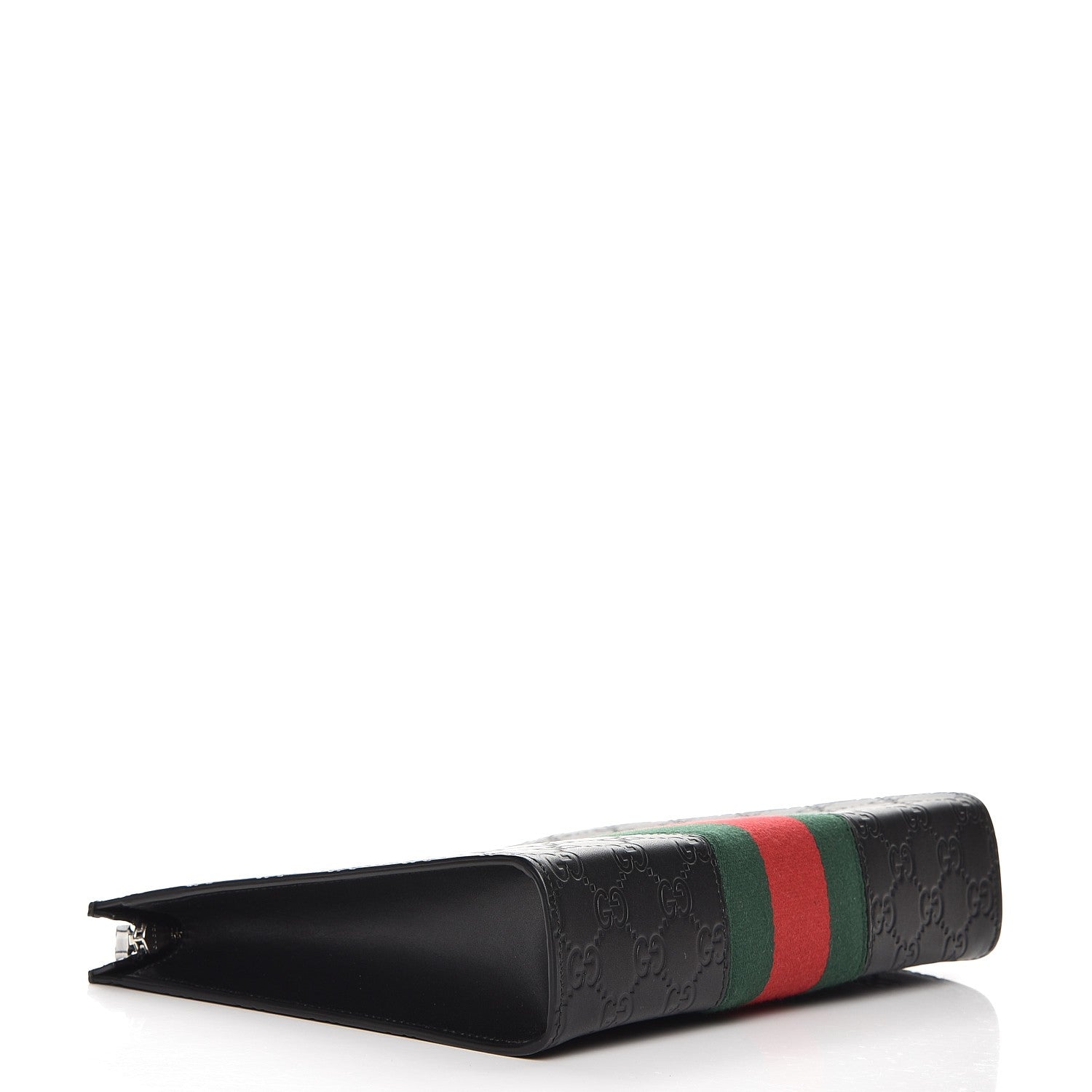 Gucci Guccissima Signature Web New Web Cosmetic Case Black 4 of 7