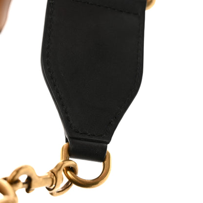 Gucci Moon Calfskin Web Medium Dionysus Bamboo Top Handle Bag Black 11 of 11