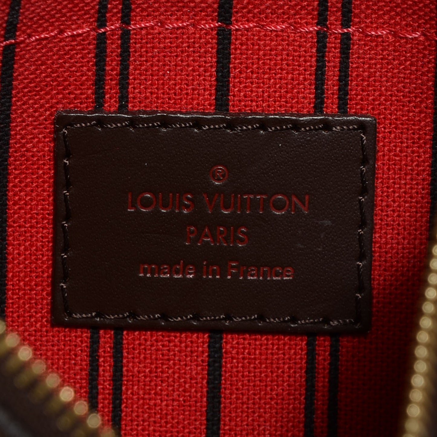 Damier Ebene Neverfull PM Pochette