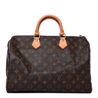 Louis Vuitton Monogram Speedy 35 1 of 23