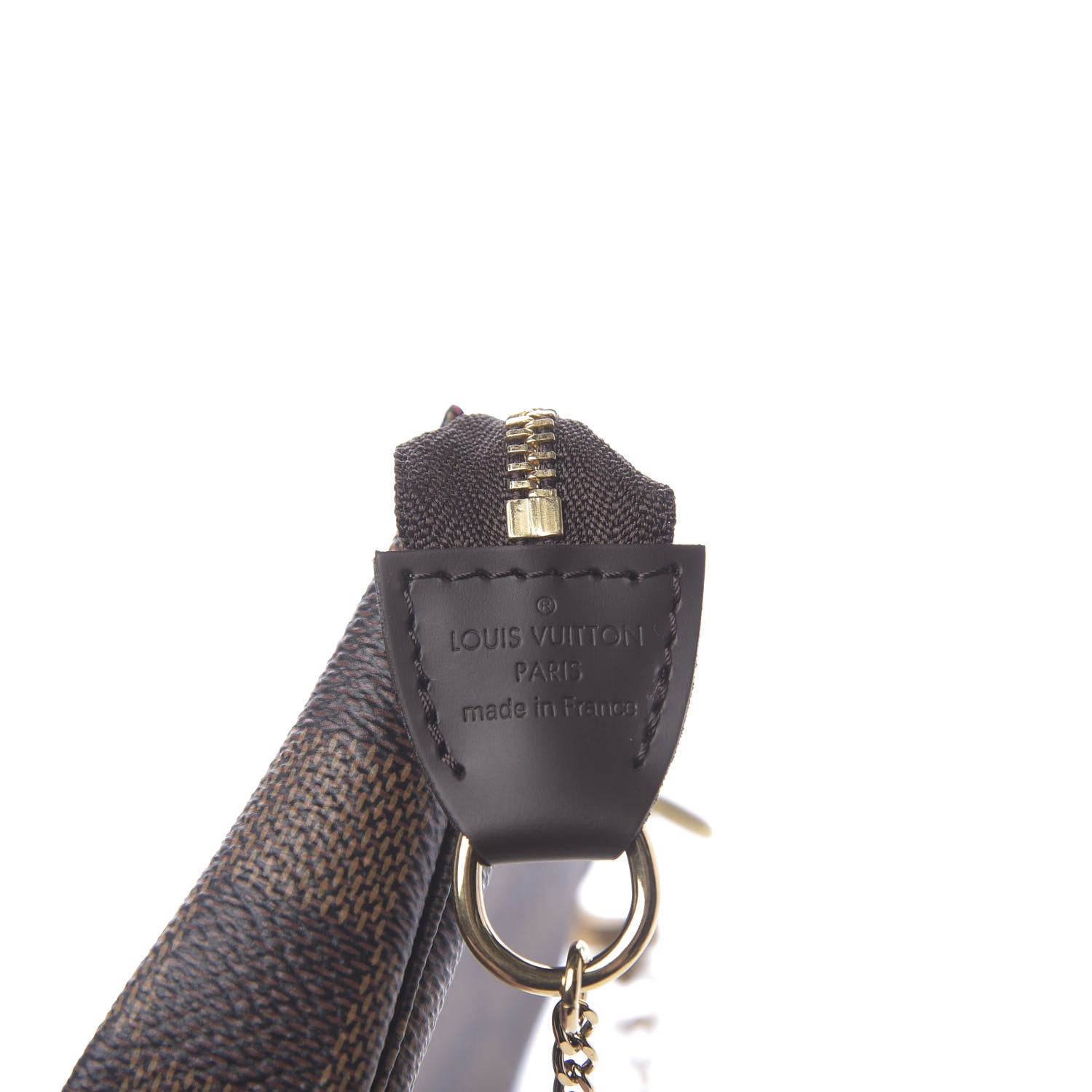 Louis Vuitton Damier Ebene Mini Pochette Accessories 6 of 8