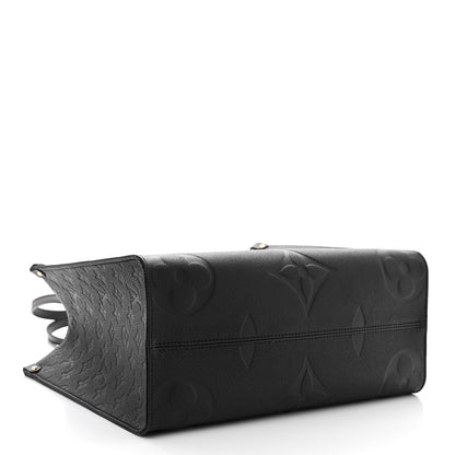 Louis Vuitton Empreinte Monogram Giant Onthego MM Black 4 of 10