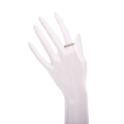 Tiffany Platinum Diamond 4mm Etoile Band Ring 57 8 2 of 6