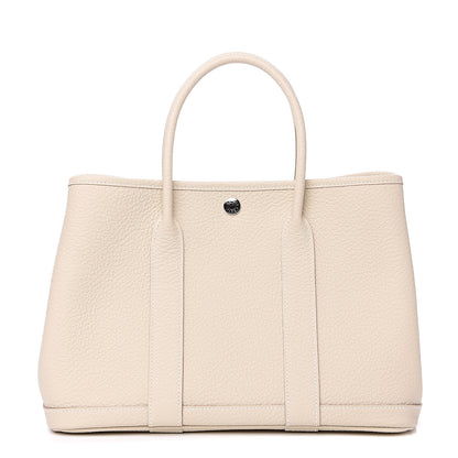 Hermes Vache Country Garden Party 30 TPM Craie 1 of 7