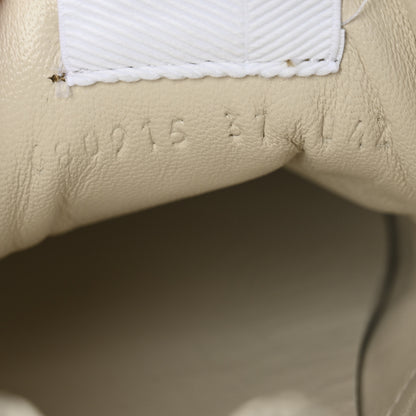 Gucci Maxi GG Supreme Monogram Gucci 100 Womens Rhyton Sneakers 37 Beige Ebony 9 of 10