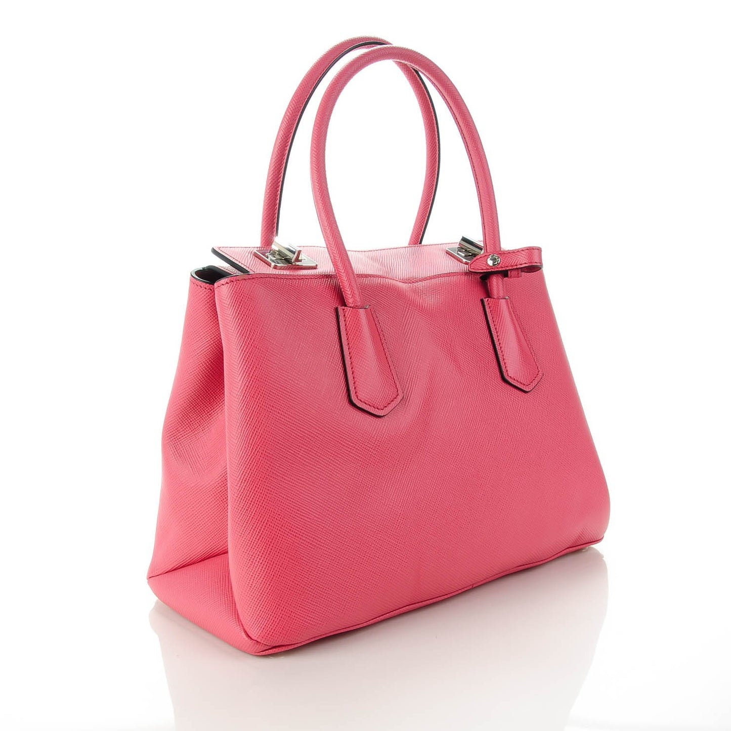 Saffiano Cuir Twin Tote Peonia