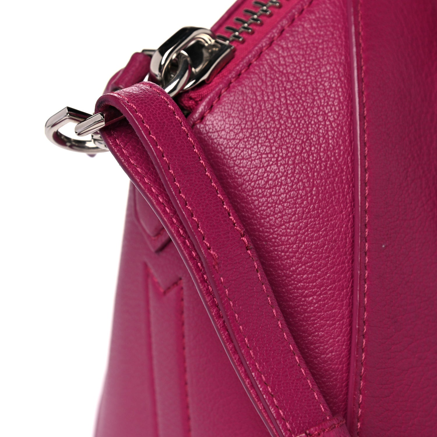 Givenchy Sugar Goatskin Mini Antigona Magenta 23 of 23